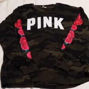 PINK Victoria's Secret Black Shirt